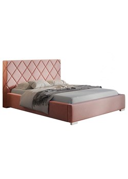 Łóżko tapicerowane 140x200 Savana 4X - 36 kolorów ze sklepu Edinos.pl w kategorii Łóżka i materace - zdjęcie 172216155