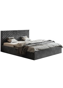 Tapicerowane łóżko 120x200 Nuvell 4X - 36 kolorów ze sklepu Edinos.pl w kategorii Łóżka i materace - zdjęcie 172216977