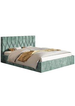Tapicerowane łóżko 160x200 Mallon 4X - 36 kolorów ze sklepu Edinos.pl w kategorii Łóżka i materace - zdjęcie 172217066