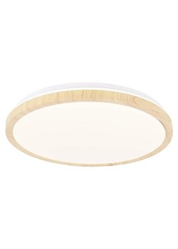 Nowoczesny biały plafon - K136-Cobi ze sklepu Edinos.pl w kategorii Lampy sufitowe - zdjęcie 172217496