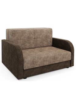 Sofa rozkładana jasny brąz + ciemny brąz - Folken 4X ze sklepu Edinos.pl w kategorii Sofy i kanapy - zdjęcie 172217559