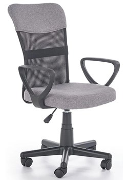 Wentylowany fotel obrotowy Chester - popielaty ze sklepu Edinos.pl w kategorii Krzesła do biurka - zdjęcie 172217805