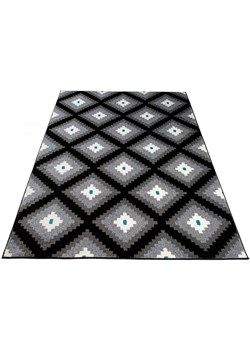 Czarno szary dywan w marokański wzór - Mistic 9X ze sklepu Edinos.pl w kategorii Dywany - zdjęcie 172217919