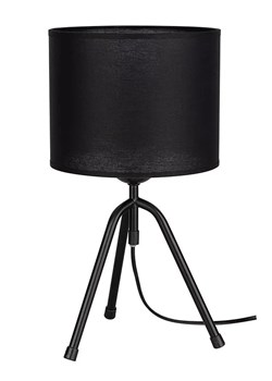 Czarna lampka stołowa trójnóg - A14-Doha ze sklepu Edinos.pl w kategorii Lampy stołowe - zdjęcie 172218145