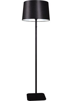 Czarna lampa stojąca z włącznikiem na nóżce - A56-Espa ze sklepu Edinos.pl w kategorii Lampy podłogowe - zdjęcie 172218749