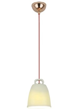 Zielona wisząca lampa dzwonek - V012-Ilumi ze sklepu Edinos.pl w kategorii Lampy wiszące - zdjęcie 172219735
