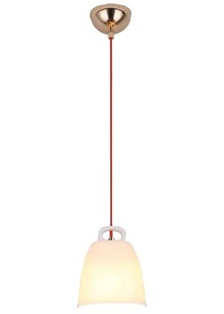 Biała lampa do nowoczesnych wnętrz - V012 H0-L25 ze sklepu Edinos.pl w kategorii Lampy wiszące - zdjęcie 172219737