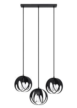 Czarna stalowa lampa wisząca nad stół w stylu loft - 7X A190 G3-C45 ze sklepu Edinos.pl w kategorii Lampy wiszące - zdjęcie 172221138