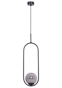 Industrialna lampa wisząca z grafitowym kloszem - A198-Anoba ze sklepu Edinos.pl w kategorii Lampy wiszące - zdjęcie 172221637