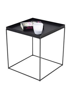 Czarny loftowy stolik kawowy - Diros 5X ze sklepu Edinos.pl w kategorii Stoliki kawowe - zdjęcie 172221788
