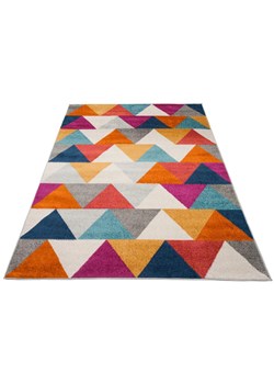 Kolorowy nowoczesny dywan w trójkąty - Caso 6X ze sklepu Edinos.pl w kategorii Dywany - zdjęcie 172222466