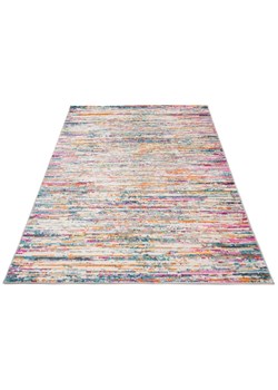 Szaro-kolorowy dywan nowoczesny do salonu - Ecaso 3X ze sklepu Edinos.pl w kategorii Dywany - zdjęcie 172222479
