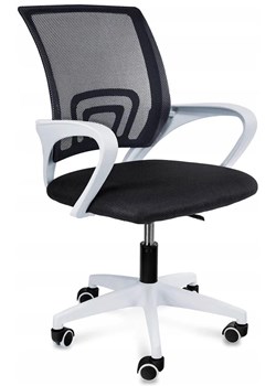 Czarne krzesło obrotowe do pracowni - Azon 3X ze sklepu Edinos.pl w kategorii Krzesła biurowe - zdjęcie 172223316