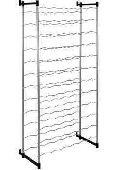 Stojak na 72 butelki z możliwością montażu ściennego - Rafart ze sklepu Edinos.pl w kategorii Regały i witryny - zdjęcie 172223436