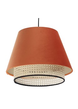 Czerwona stożkowa lampa wisząca boho - A343 F2-G81 ze sklepu Edinos.pl w kategorii Lampy wiszące - zdjęcie 172223558
