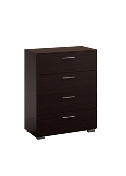 Komoda Z Szufladami Wenge 80Cm B8-Z85 ze sklepu Edinos.pl w kategorii Komody - zdjęcie 172224047