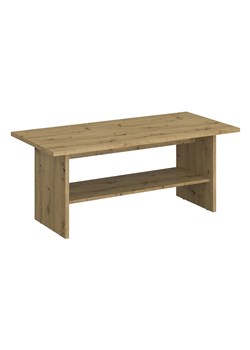 Prostokątna Ława Kawowa Z Półką Dąb Artisan W2-B49 ze sklepu Edinos.pl w kategorii Stoliki kawowe - zdjęcie 172224856