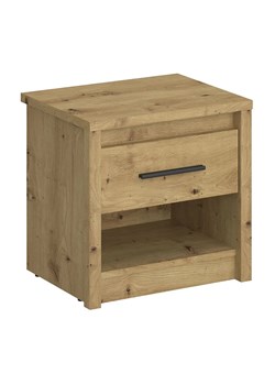 Klasyczna Szafka Nocna Z Szufladą Dąb Artisan T1-T59 ze sklepu Edinos.pl w kategorii Stoliki i szafki nocne - zdjęcie 172224998