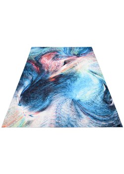 Kolorowy nowoczesny dywan w abstrakcyjny wzór - Valano 4X ze sklepu Edinos.pl w kategorii Dywany - zdjęcie 172225077