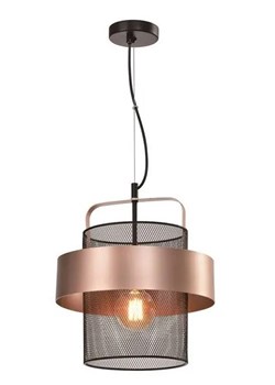 Industrialna lampa wisząca z siateczkowym kloszem - V147-Modavi ze sklepu Edinos.pl w kategorii Lampy wiszące - zdjęcie 172225245