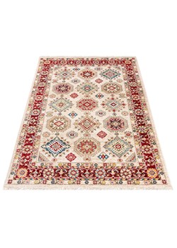 Prostokątny kremowy dywan w geometryczny wzór - Iraz 9X ze sklepu Edinos.pl w kategorii Dywany - zdjęcie 172226389