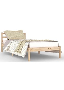 Pojedyncze sosnowe łóżko 90x200 cm - Lenar 3X ze sklepu Edinos.pl w kategorii Łóżka i materace - zdjęcie 172226725