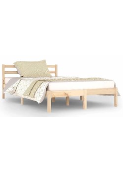 Skandynawskie łóżko z litej sosny 120x200 cm - Lenar 4X ze sklepu Edinos.pl w kategorii Łóżka i materace - zdjęcie 172226735