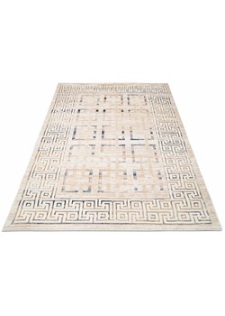 Kremowy stylowy dywan w geometryczny wzór - Nena 7X ze sklepu Edinos.pl w kategorii Dywany - zdjęcie 172226886