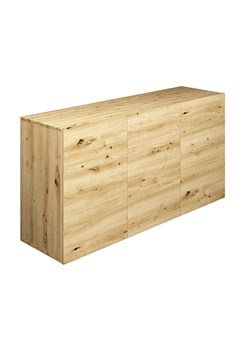 Wisząca komoda z półkami dąb artisan - Elorones 3X ze sklepu Edinos.pl w kategorii Komody - zdjęcie 172227108