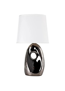 Chromowana lampa stołowa - K306 P3-L45 ze sklepu Edinos.pl w kategorii Lampy stołowe - zdjęcie 172227218