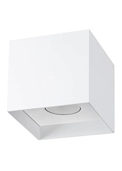 Biały minimalistyczny plafon kwadratowy - A404-Dasi ze sklepu Edinos.pl w kategorii Lampy sufitowe - zdjęcie 172228725