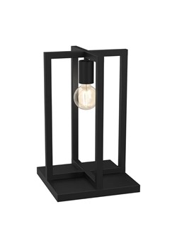 Loftowa czarna lampa stołowa - K383-Agoni ze sklepu Edinos.pl w kategorii Lampy stołowe - zdjęcie 172229605