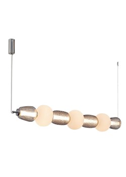Srebrna lampa wisząca - 3X K388 H3-P26 ze sklepu Edinos.pl w kategorii Lampy wiszące - zdjęcie 172229709