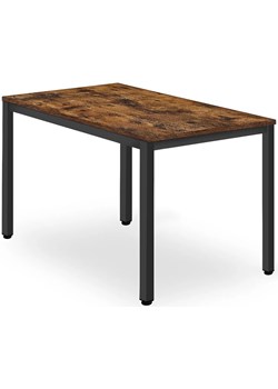 Prostokątny stół w stylu loft 120x60 na metalowych nogach - Ativ ze sklepu Edinos.pl w kategorii Stoły - zdjęcie 172230456