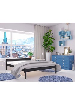 Łóżko podwójne metalowe do sypialni Dalis 160x200 - 17 kolorów ze sklepu Edinos.pl w kategorii Łóżka i materace - zdjęcie 172236739