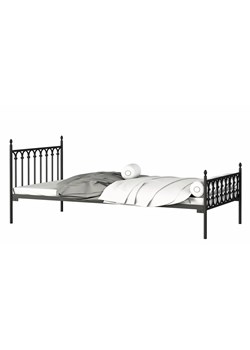 Podwójne łóżko metalowe Marcile 140x200 - 17 kolorów ze sklepu Edinos.pl w kategorii Łóżka i materace - zdjęcie 172236809