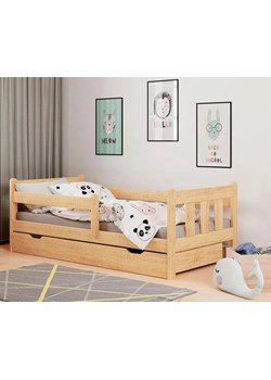 Łóżko do pokoju dziecięcego Kacper - sosna ze sklepu Edinos.pl w kategorii Łóżka dziecięce - zdjęcie 172237027