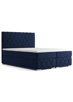 Podwójne łóżko boxspring Elise 140x200 - 40 kolorów ze sklepu Edinos.pl w kategorii Łóżka i materace - zdjęcie 172237046