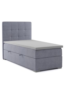 Pojedyncze łóżko boxspring Nubis 90x200 - 40 kolorów ze sklepu Edinos.pl w kategorii Łóżka i materace - zdjęcie 172237429