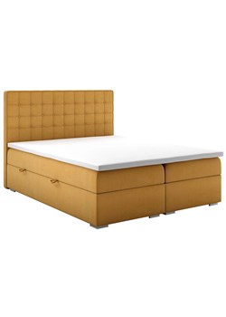 Małżeńskie łóżko boxspring Rimini 160x200 - 32 kolory ze sklepu Edinos.pl w kategorii Łóżka i materace - zdjęcie 172237766