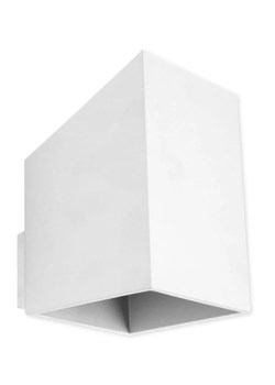 Skandynawski kinkiet E008-Rubis - biały ze sklepu Edinos.pl w kategorii Lampy ścienne - zdjęcie 172237799