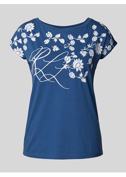T-shirt z kwiatowym wzorem model ‘GRIETA’ ze sklepu Peek&Cloppenburg  w kategorii Bluzki damskie - zdjęcie 172238338