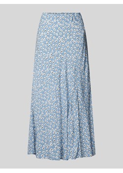 Długa spódnica z wiskozy z wzorem na całej powierzchni ze sklepu Peek&Cloppenburg  w kategorii Spódnice - zdjęcie 172238377