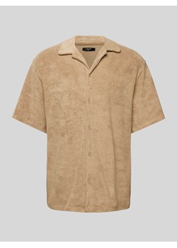 Koszula casualowa z kołnierzem z połami model ‘TERRY’ ze sklepu Peek&Cloppenburg  w kategorii Koszule męskie - zdjęcie 172238407