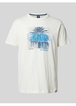 T-shirt z nadrukowanym motywem ze sklepu Peek&Cloppenburg  w kategorii T-shirty męskie - zdjęcie 172238595