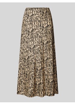 Długa spódnica z wiskozy z wzorem na całej powierzchni ze sklepu Peek&Cloppenburg  w kategorii Spódnice - zdjęcie 172238609