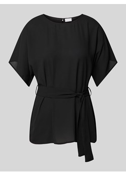 Bluzka z paskiem w talii ze sklepu Peek&Cloppenburg  w kategorii Bluzki damskie - zdjęcie 172238726