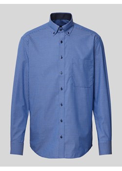 Koszula biznesowa o kroju comfort fit ze wzorem w kratkę vichy ze sklepu Peek&Cloppenburg  w kategorii Koszule męskie - zdjęcie 172238885