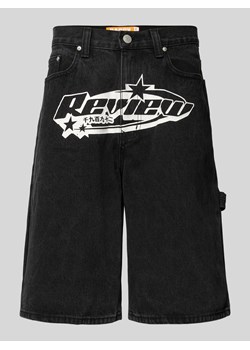 Szorty jeansowe o kroju baggy fit z 5 kieszeniami ze sklepu Peek&Cloppenburg  w kategorii Spodenki męskie - zdjęcie 172238945