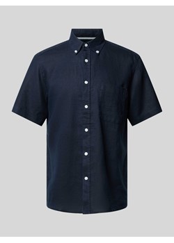 Koszula casualowa z lnu ze sklepu Peek&Cloppenburg  w kategorii Koszule męskie - zdjęcie 172238956